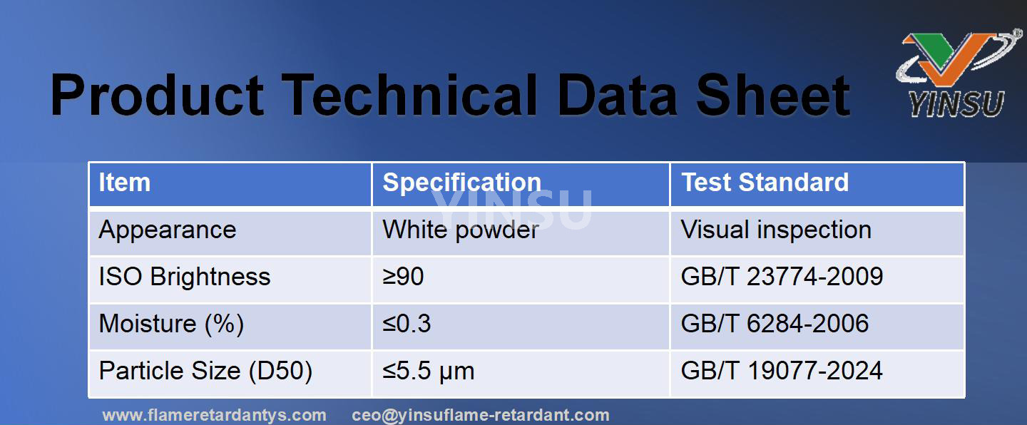 0915-YS-TCG7 Product Technical Data Sheet 0915-YS-TCG7 Fiche technique du produit