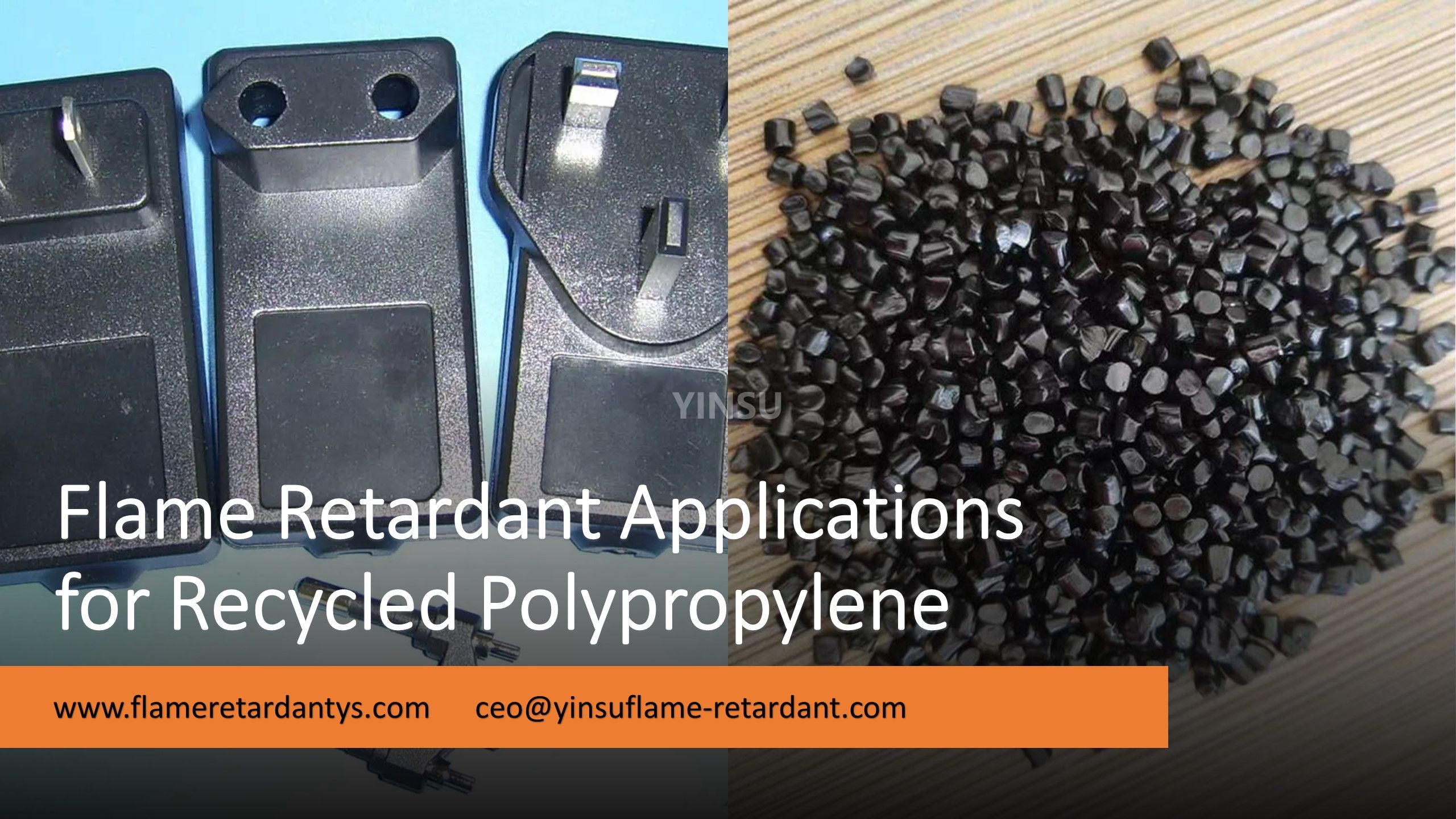 Applications ignifuges pour le polypropylène recyclé