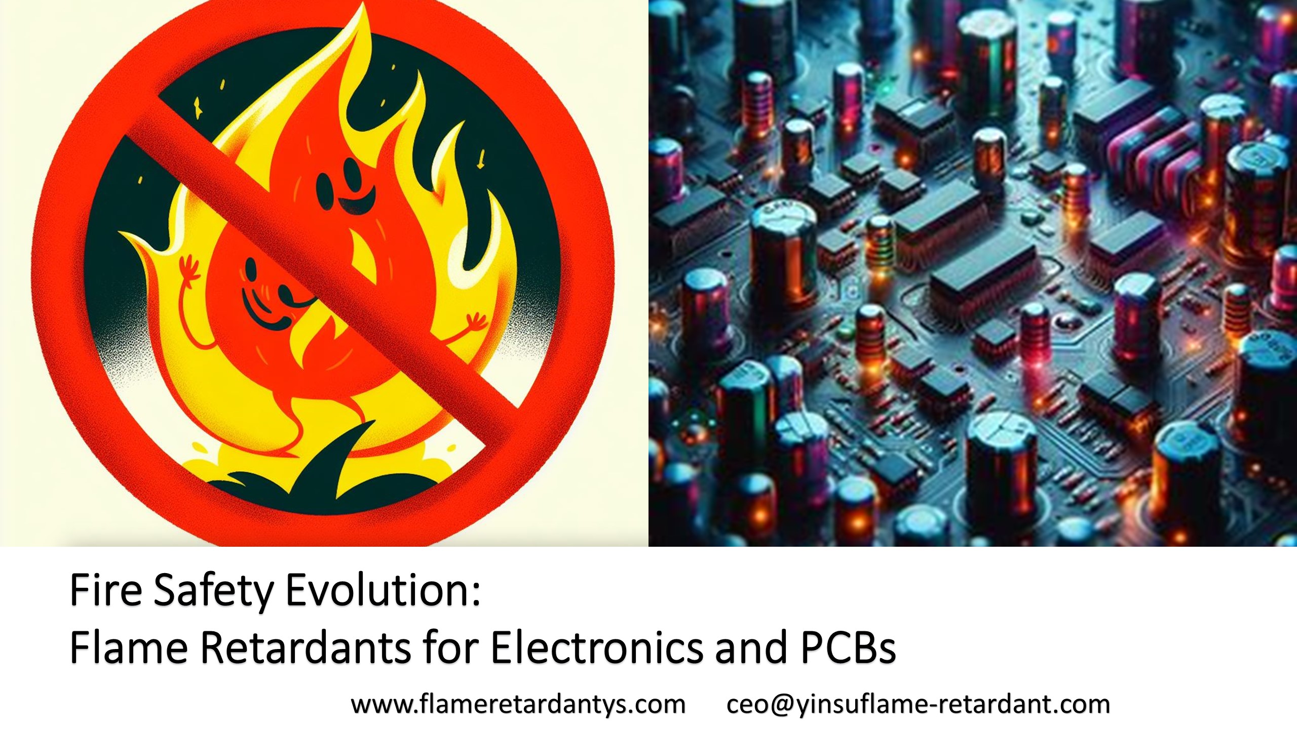Fire Safety Evolution Retardateurs de flamme pour l'électronique et les PCB