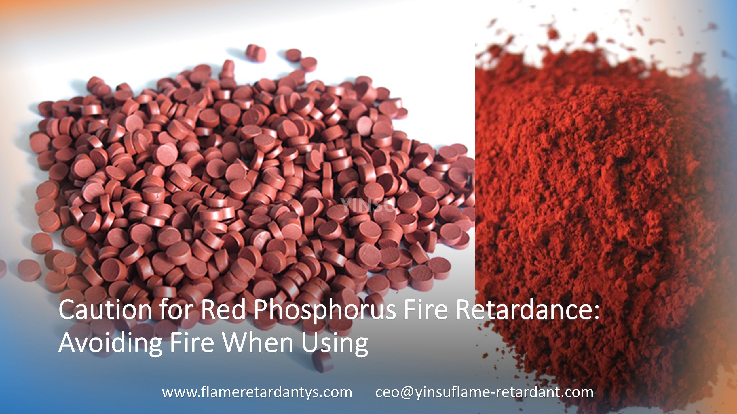 Attention concernant l'ignifugation du phosphore rouge : éviter les incendies lors de l'utilisation