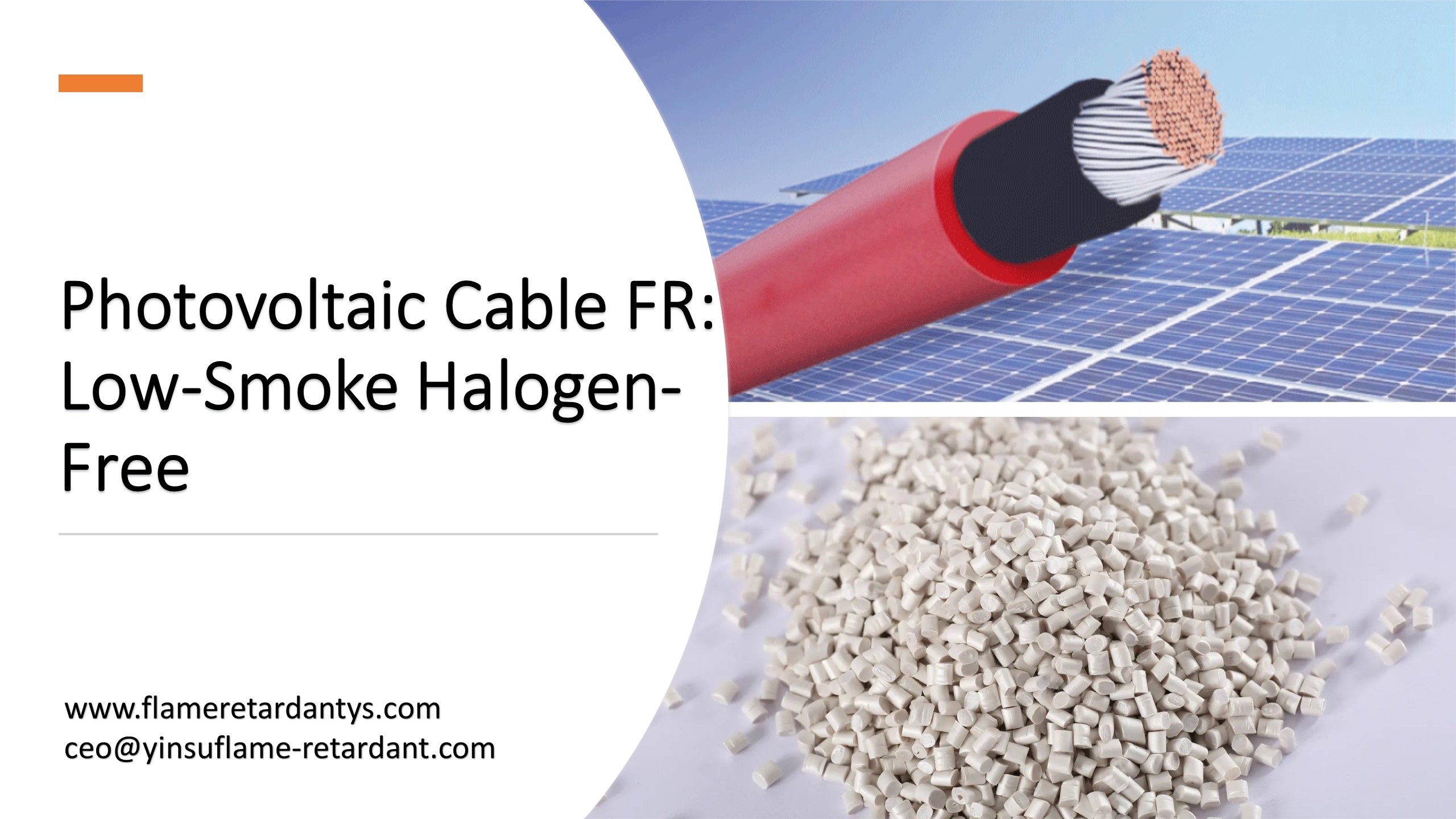Câble Photovoltaïque FR Low-Smoke Sans Halogène