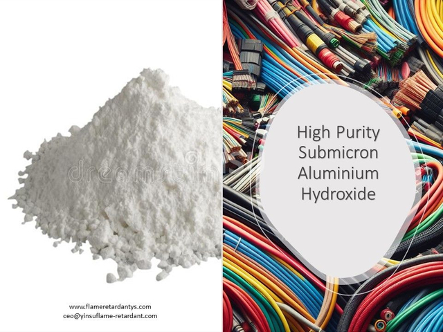 Hydroxyde d'aluminium submicronique de haute pureté