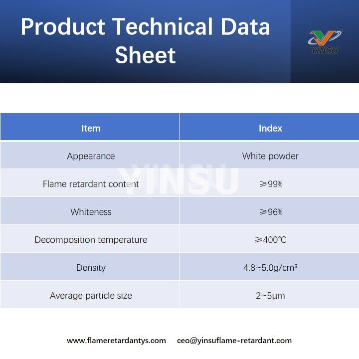 Fiche technique du produit