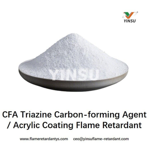 Triazine Agent de formation de carbone / revêtement en acrylique issue de flamme - CFA