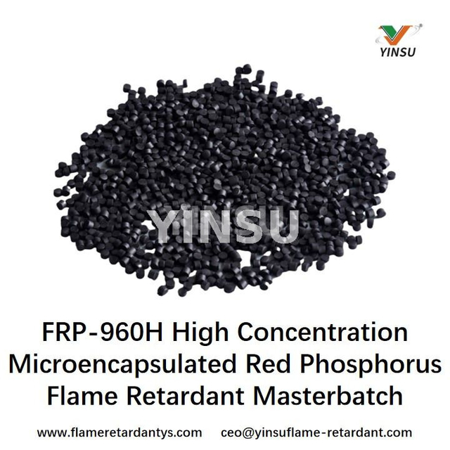 Mélange maître ignifuge de phosphore rouge microencapsulé à haute concentration FRP-960H