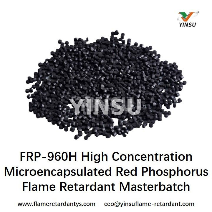 Mélange maître ignifuge de phosphore rouge microencapsulé à haute concentration FRP-960H
