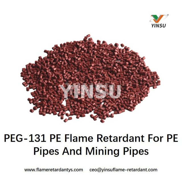 Solutions innovantes d'OP de la flamme pour le retard de flamme dans les tuyaux et les tuyaux miniers - PEG-131