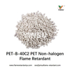 PET Lot maître blanc de la flamme non halogène ignifuge PET - B-40C2