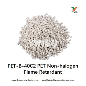 PET Lot maître blanc de la flamme non halogène ignifuge PET - B-40C2