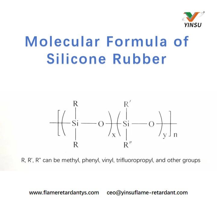Formule mol&eacute;culaire du caoutchouc de silicone