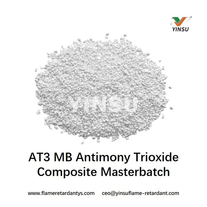 Mélange maître composite de trioxyde d'antimoine AT3 MB