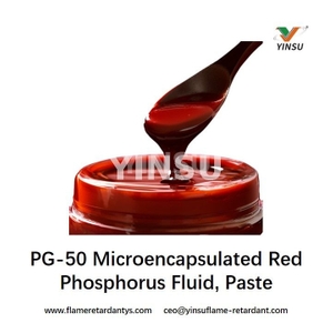 Liquide de phosphore rouge microencapsulé, pâte PG-50 avec conteneur IBC