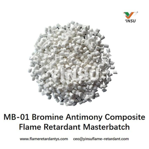 Mélange maître ignifuge composite brome-antimoine MB-01