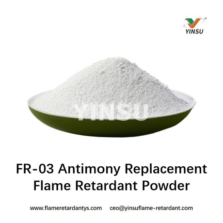 Poudre ignifuge de remplacement d'antimoine FR-03