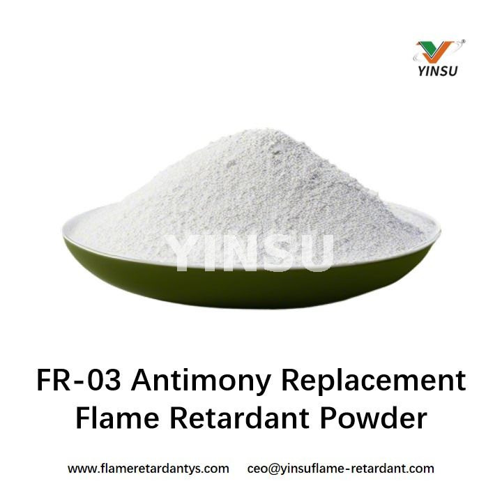 Poudre ignifuge de remplacement d'antimoine FR-03