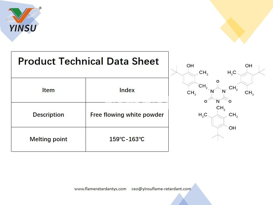 Fiche technique du produit