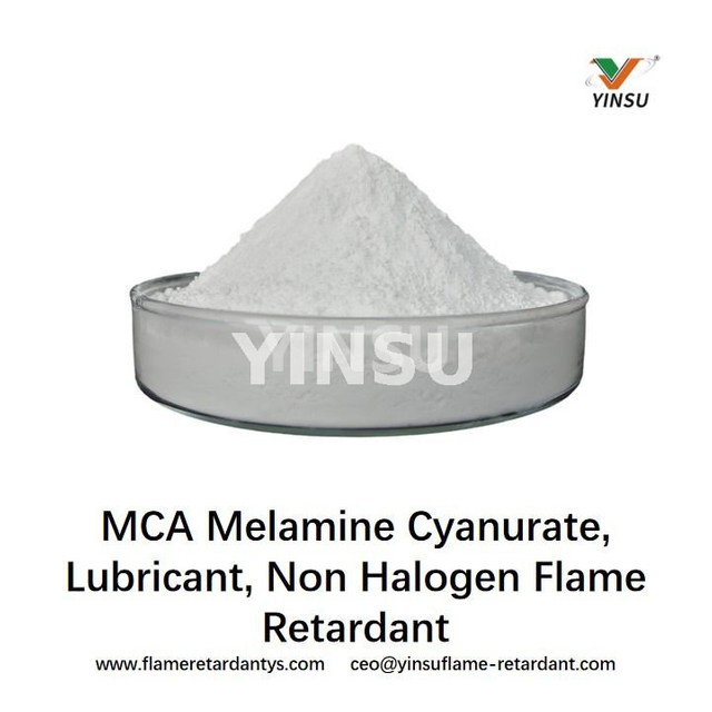 Cyanurate de mélamine, lubrifiant, ignifuge non halogène / CAS 37640-57-6 -- MCA