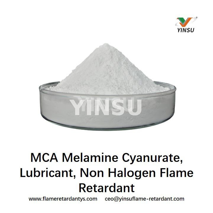 Cyanurate de mélamine, lubrifiant, ignifuge non halogène / CAS 37640-57-6 -- MCA