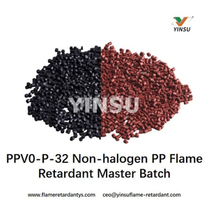 Sécurité incendie améliorée avec lot maître sans halogène PP non halogène.
