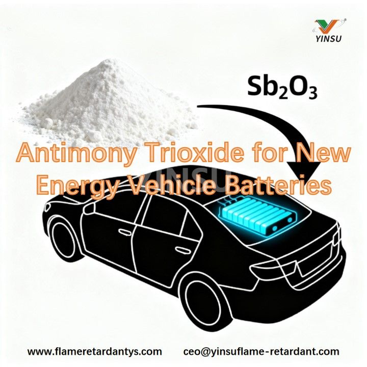 Trioxyde d'antimoine pour les batteries de v&eacute;hicules &agrave; &eacute;nergie nouvelle