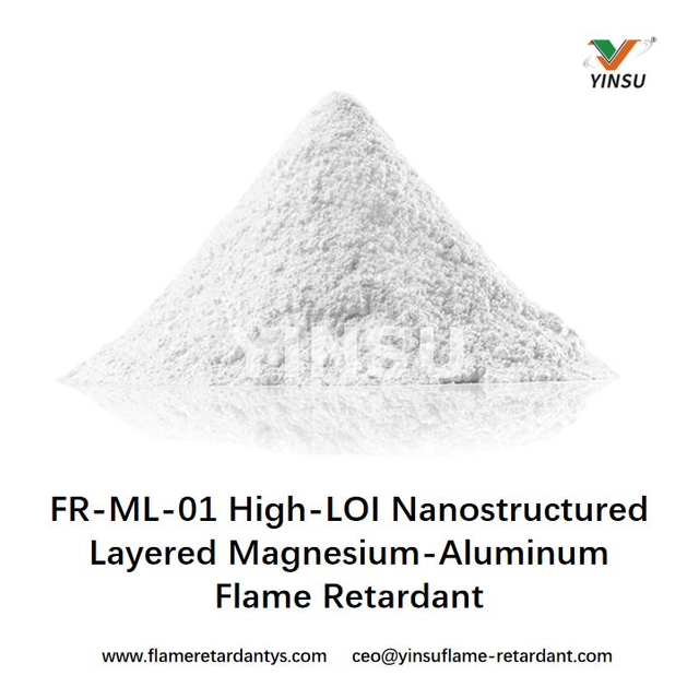 FR-ML-01 Ignifuge en couches de magnésium-aluminium nanostructuré à haute LOI