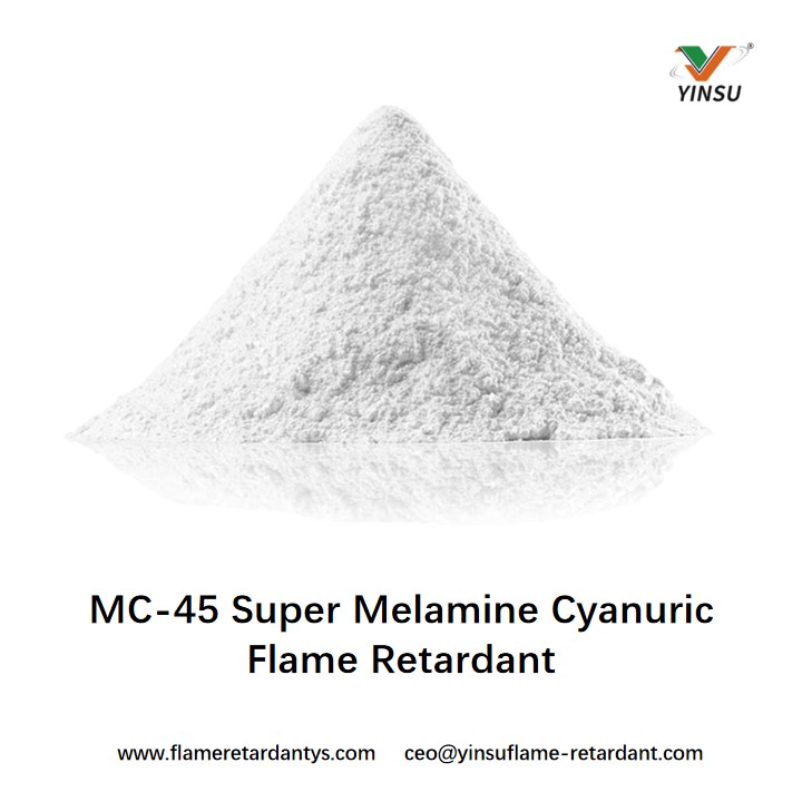 Ignifuge MCA sans halog&egrave;ne avec rev&ecirc;tement MCA-B
