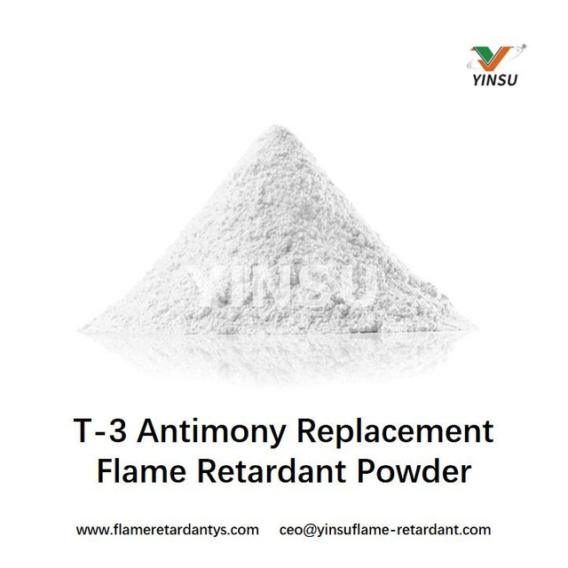 Poudre ignifuge de remplacement d'antimoine T-3 