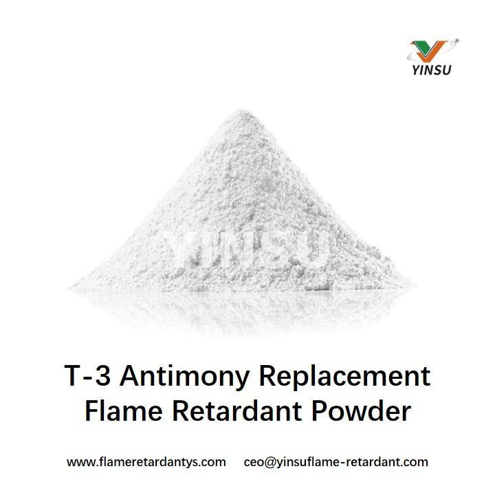 Poudre ignifuge de remplacement d'antimoine T-3 