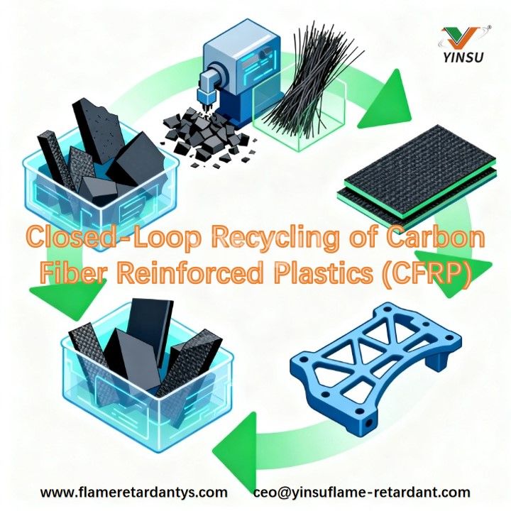 Recyclage en boucle ferm&eacute;e des plastiques renforc&eacute;s de fibres de carbone (CFRP)