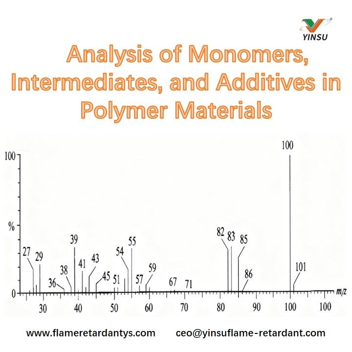 Analyse des monom&egrave;res, interm&eacute;diaires et additifs dans les mat&eacute;riaux polym&egrave;res