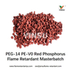 Mélange maître ignifuge au phosphore rouge PEG-14 PE-V0