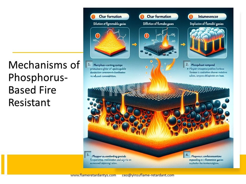 3.22 Mécanismes de résistance au feu à base de phosphore