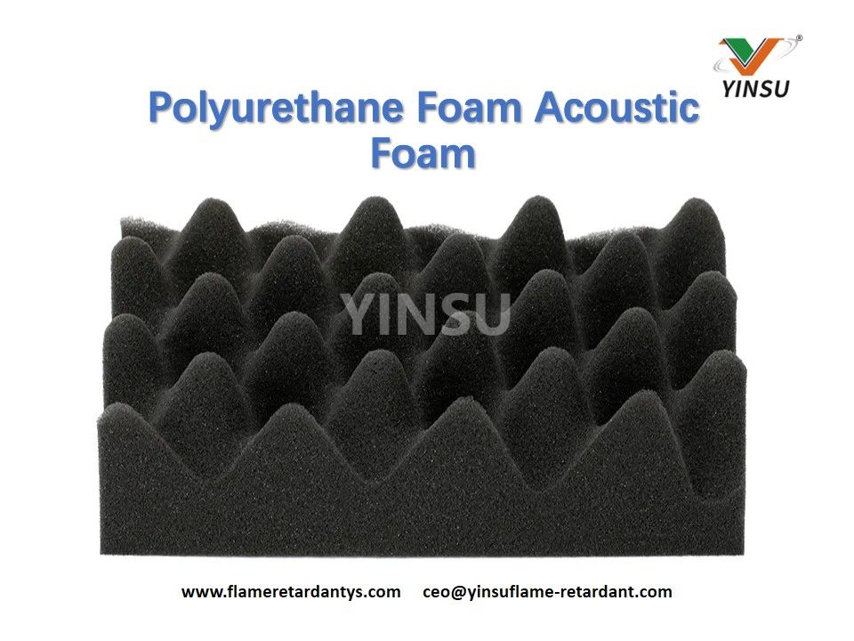 Mousse acoustique en mousse de polyur&eacute;thane