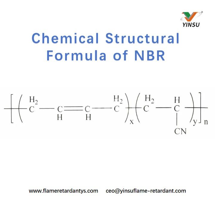 Formule chimique d&eacute;velopp&eacute;e du NBR
