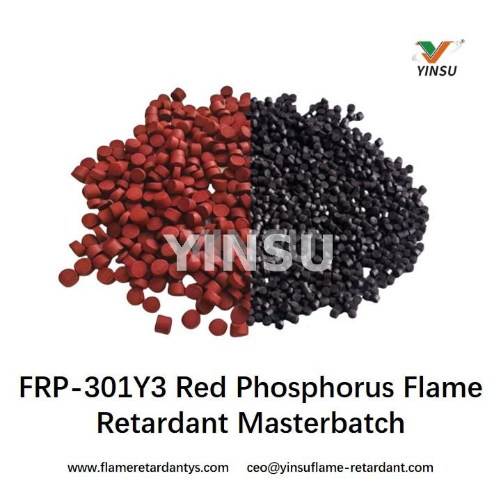 Mélange maître ignifuge au phosphore rouge FRP-301Y3
