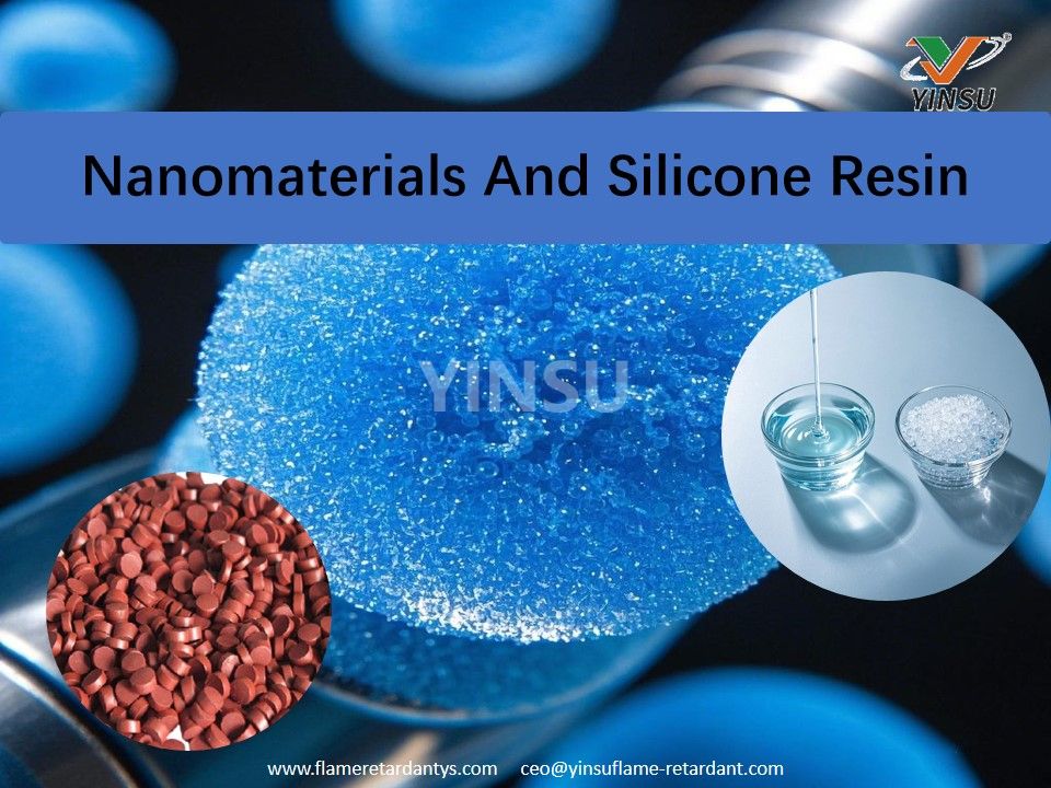 Nanomatériaux et résine de silicone