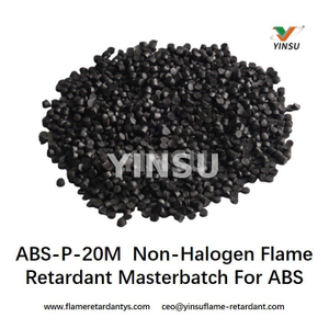 Mélange maître ignifuge sans halogène ABS-P-20M pour ABS