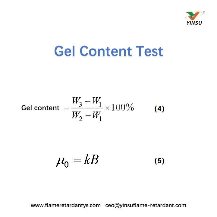 Test de teneur en gel