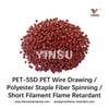 PET Drawing de fil / Polyester Fibre Fiber Spinning / Short Filament Flame Module - PET - 55D