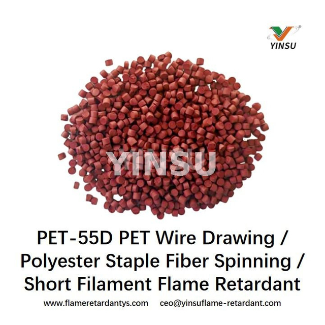 PET-55 : La solution ignifuge ultime pour les filaments et les tissus