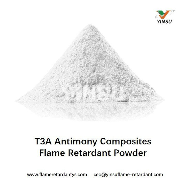 Poudre ignifuge de composés d'antimoine de T3A