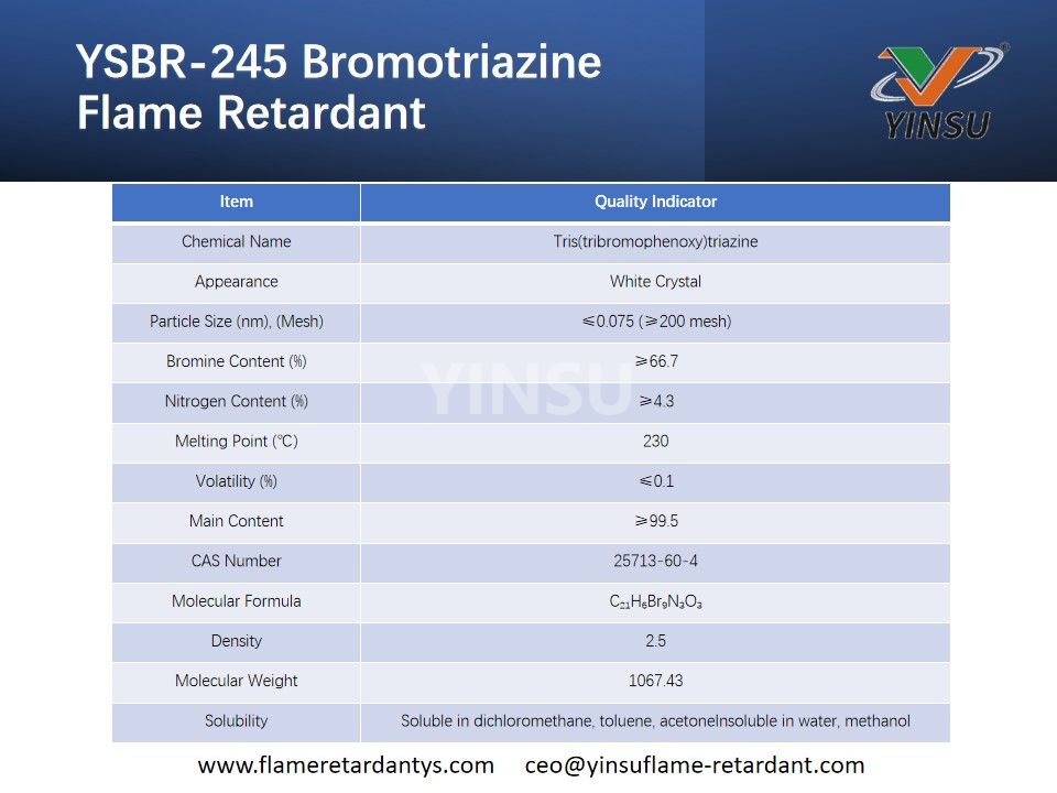 Ignifuge bromotriazine YSBR-245