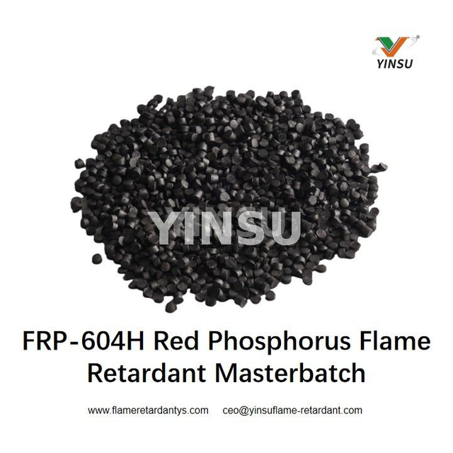 Mélange maître ignifuge au phosphore rouge FRP-604H
