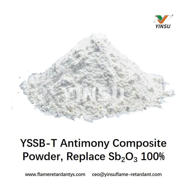 Poudre composite d'antimoine YSSB-T, remplace Sb2O3 100 %