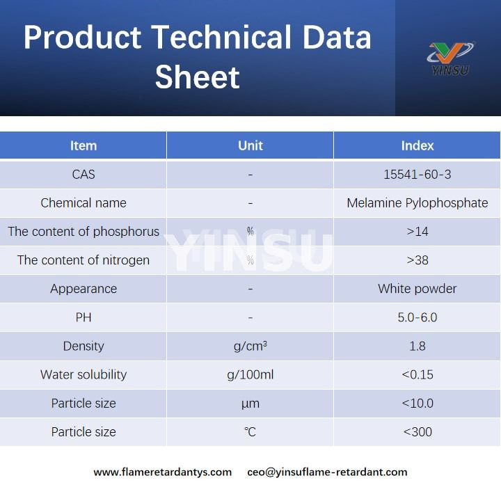 Fiche technique du produit