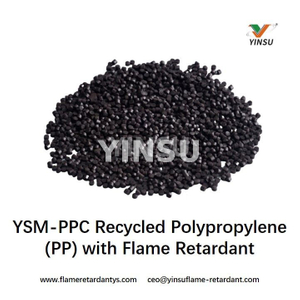 Polypropylène recyclé (PP) YSM-PPC avec retardateur de flamme