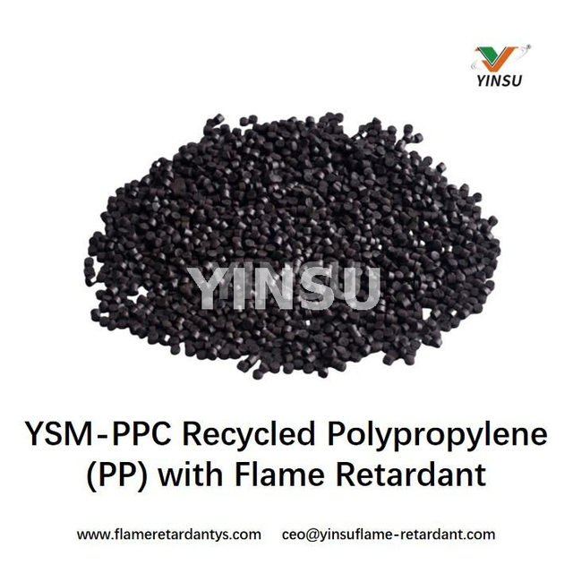 Polypropylène recyclé (PP) YSM-PPC avec retardateur de flamme