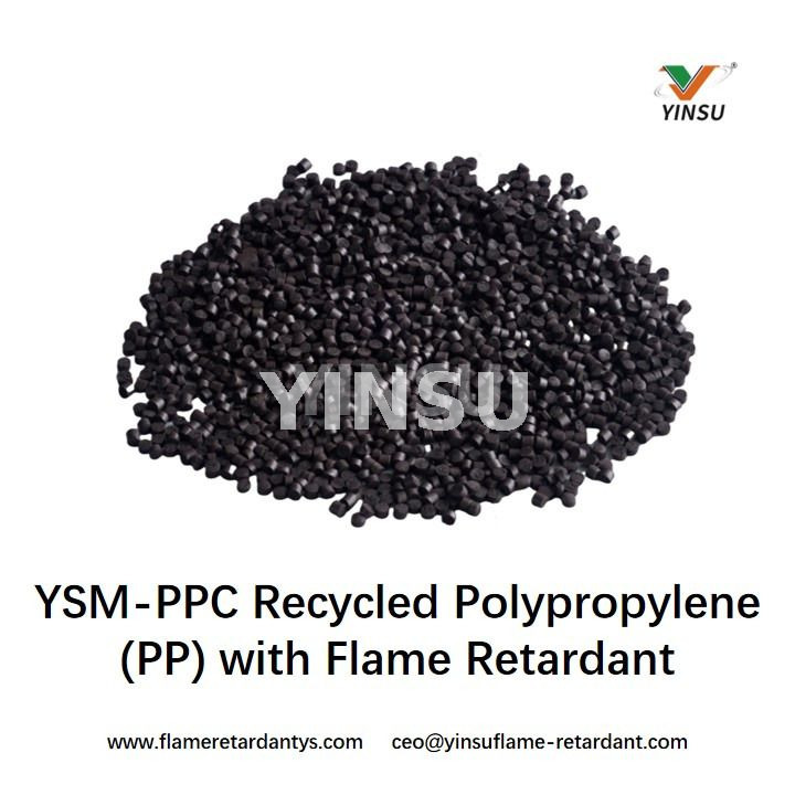 Polypropylène recyclé (PP) YSM-PPC avec retardateur de flamme