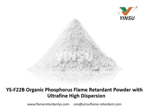 Poudre ignifuge de phosphore organique YS-F22B à dispersion élevée ultrafine