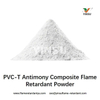 Poudre ignifuge composite d'antimoine PVC-T